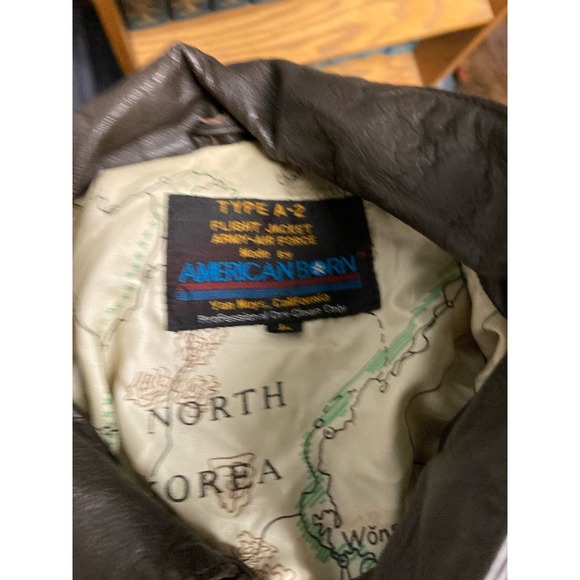 Vintage American Born Army-Air Force Flight Jacket Size L - Picture 2 of 3